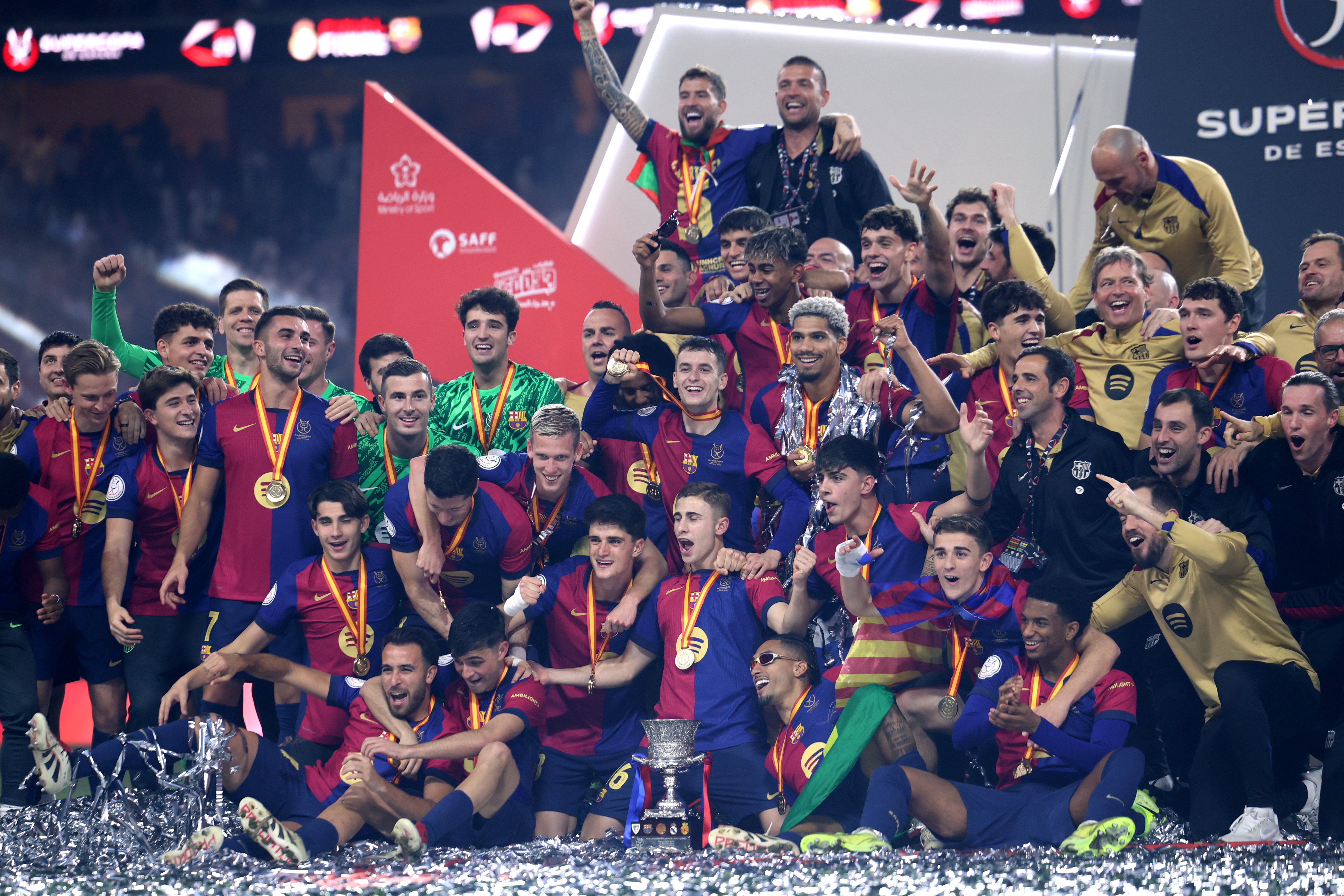 Barcelona lifted the Spanish Super Cup