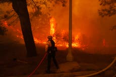 LA fires latest: Firefighters to face 70mph winds pushing ‘explosive fire growth’ as death toll climbs to 24