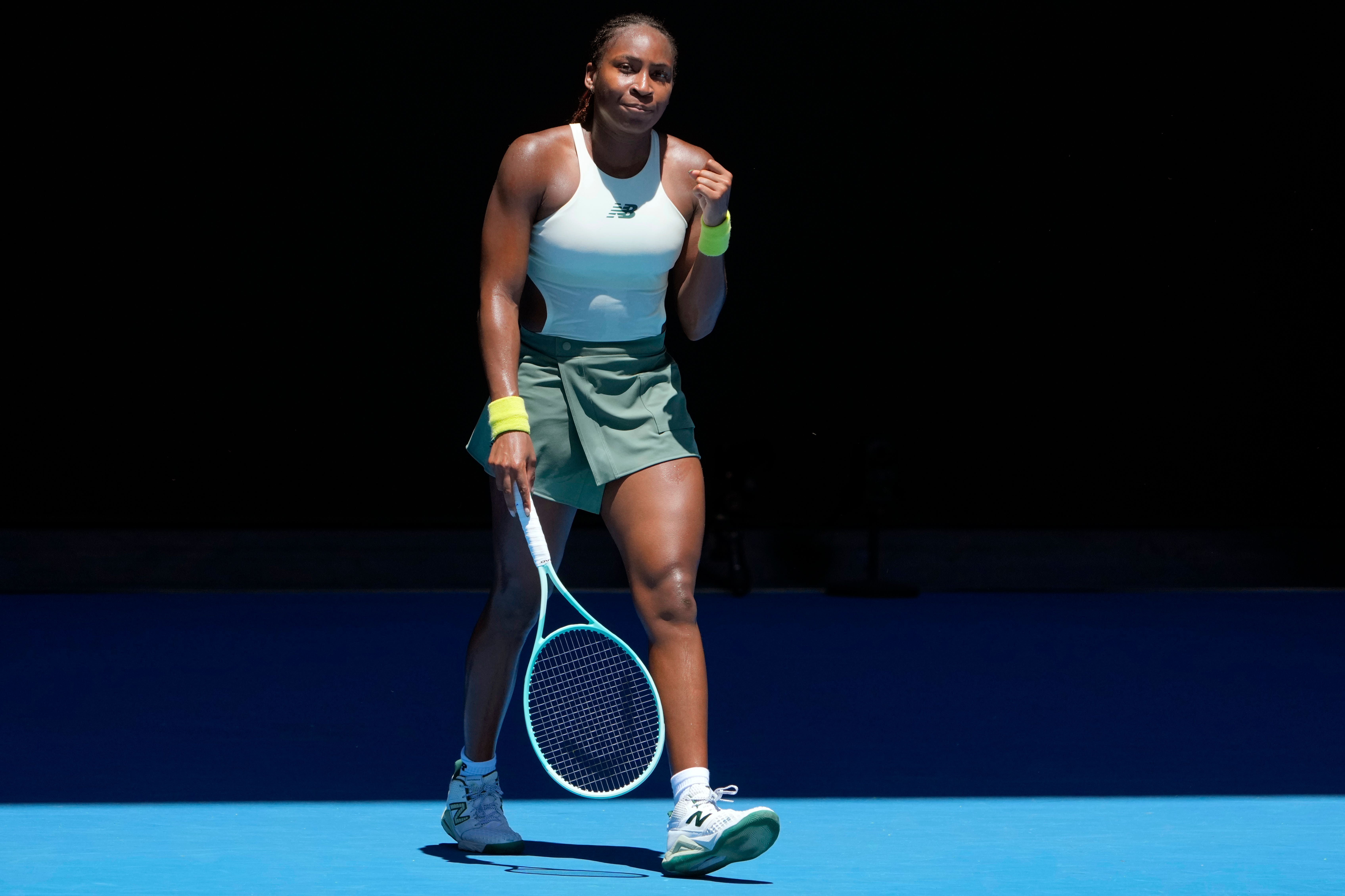 Coco Gauff and Iga Swiatek dedicate Australian Open wins to Los Angeles