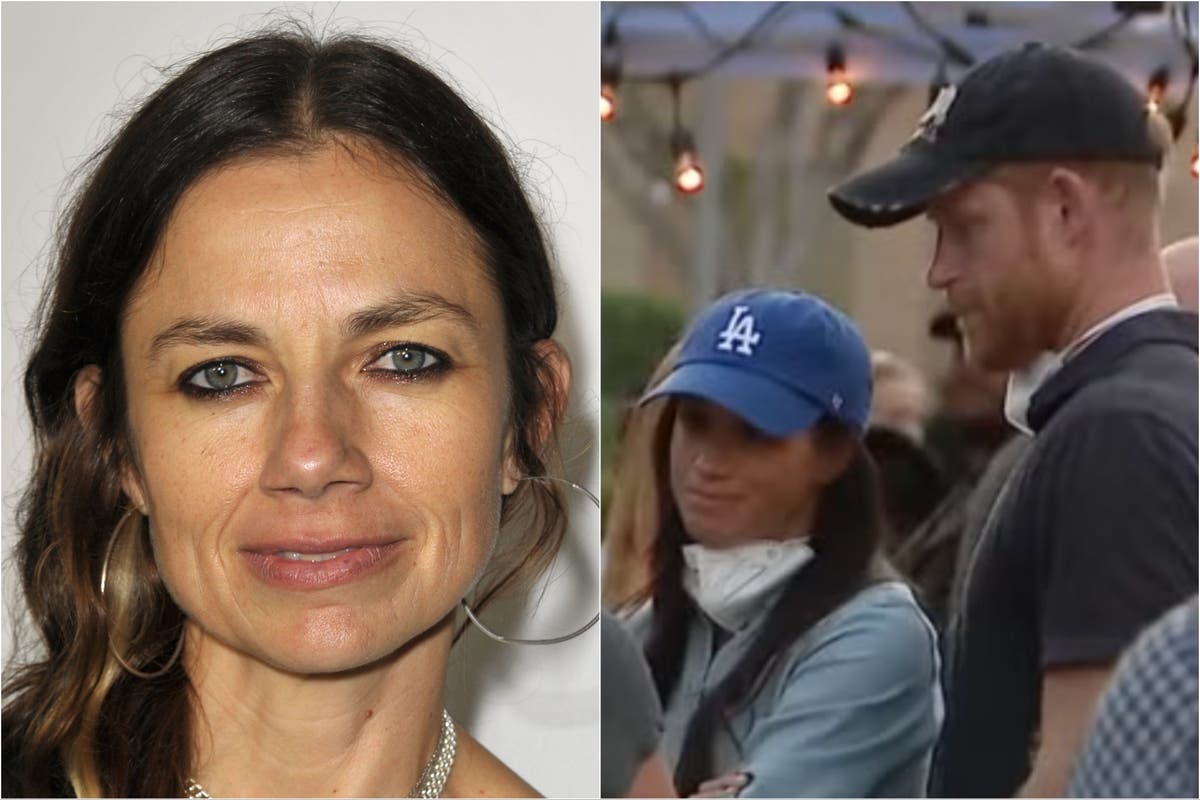 Meghan Markle and Prince Harry ‘disaster tourists’ after ‘photo op’ with LA wildfire victims, claims Justine Bateman