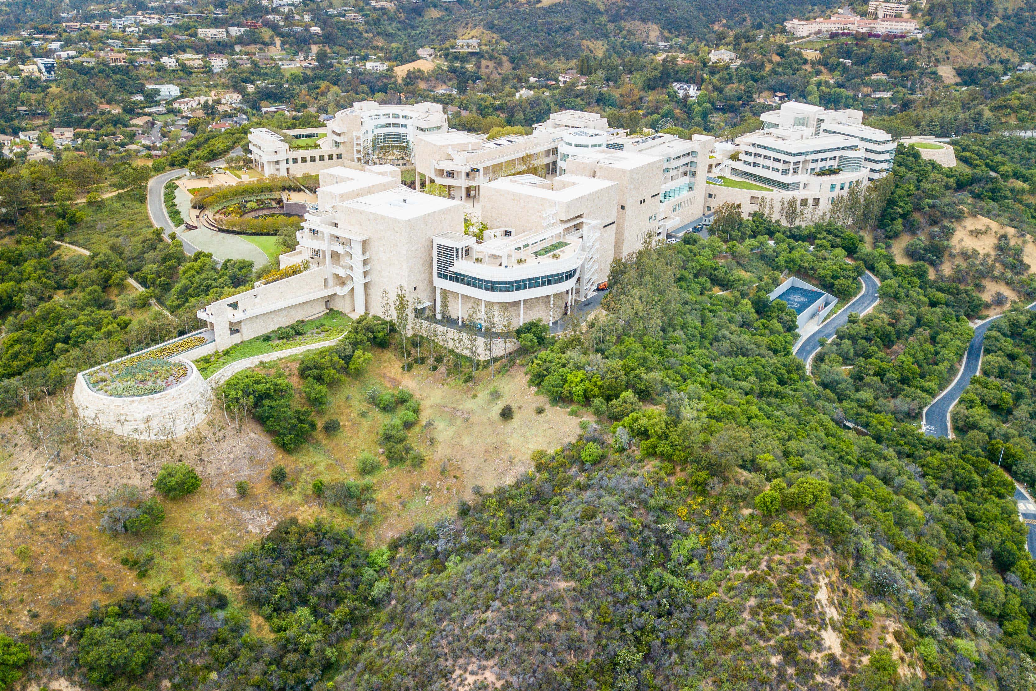 The boss of the J Paul Getty Museum is ‘confident’ its art collections will be protected amid the wildfires raging across the Los Angeles area (Alamy/PA)