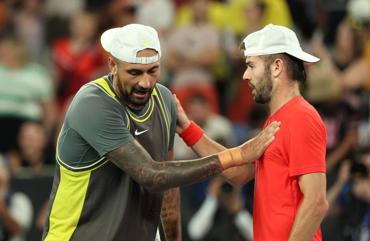 Nick Kyrgios hints at retirement after Australian Open defeat to Jacob Fearnley