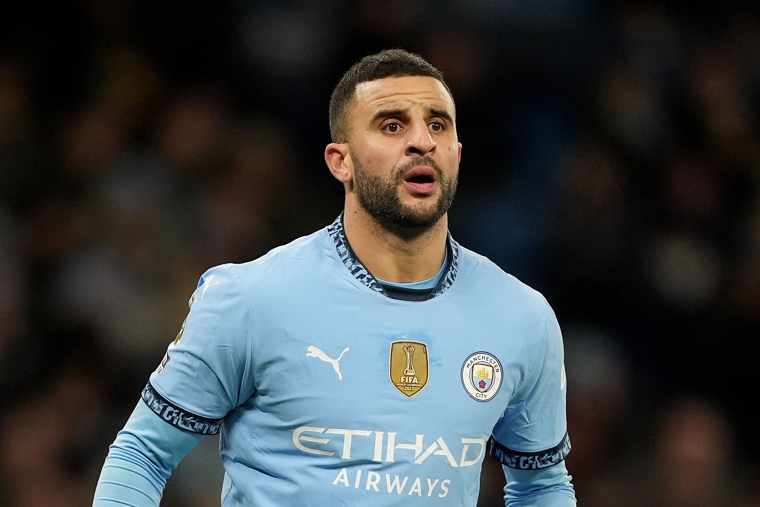 <p>Kyle Walker could figure for Manchester City against Brentford </p>