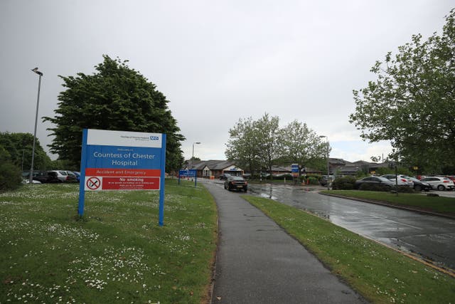 The Countess of Chester Hospital (Peter Byrne/PA)