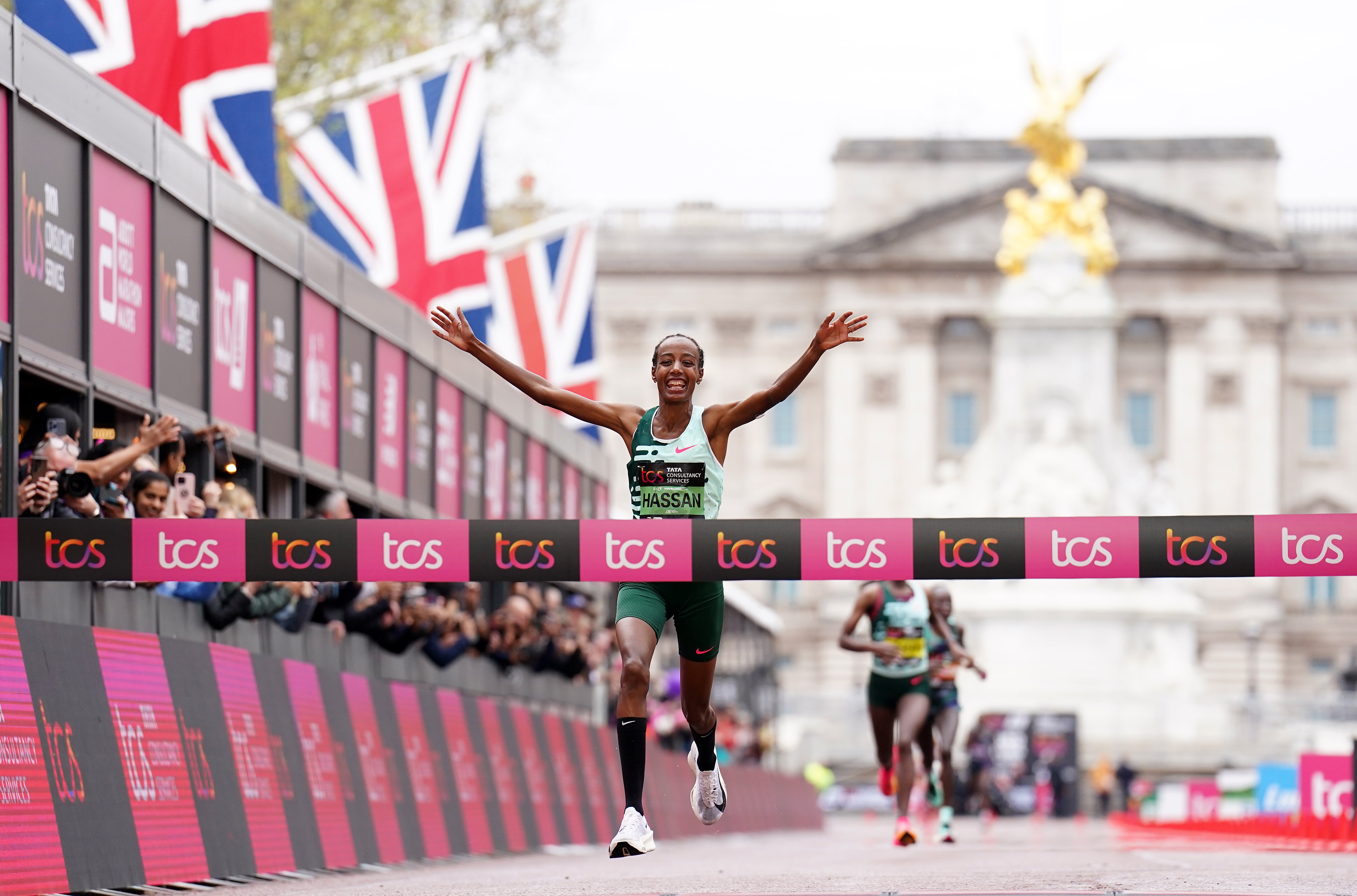 Hassan won the London Marathon in 2023