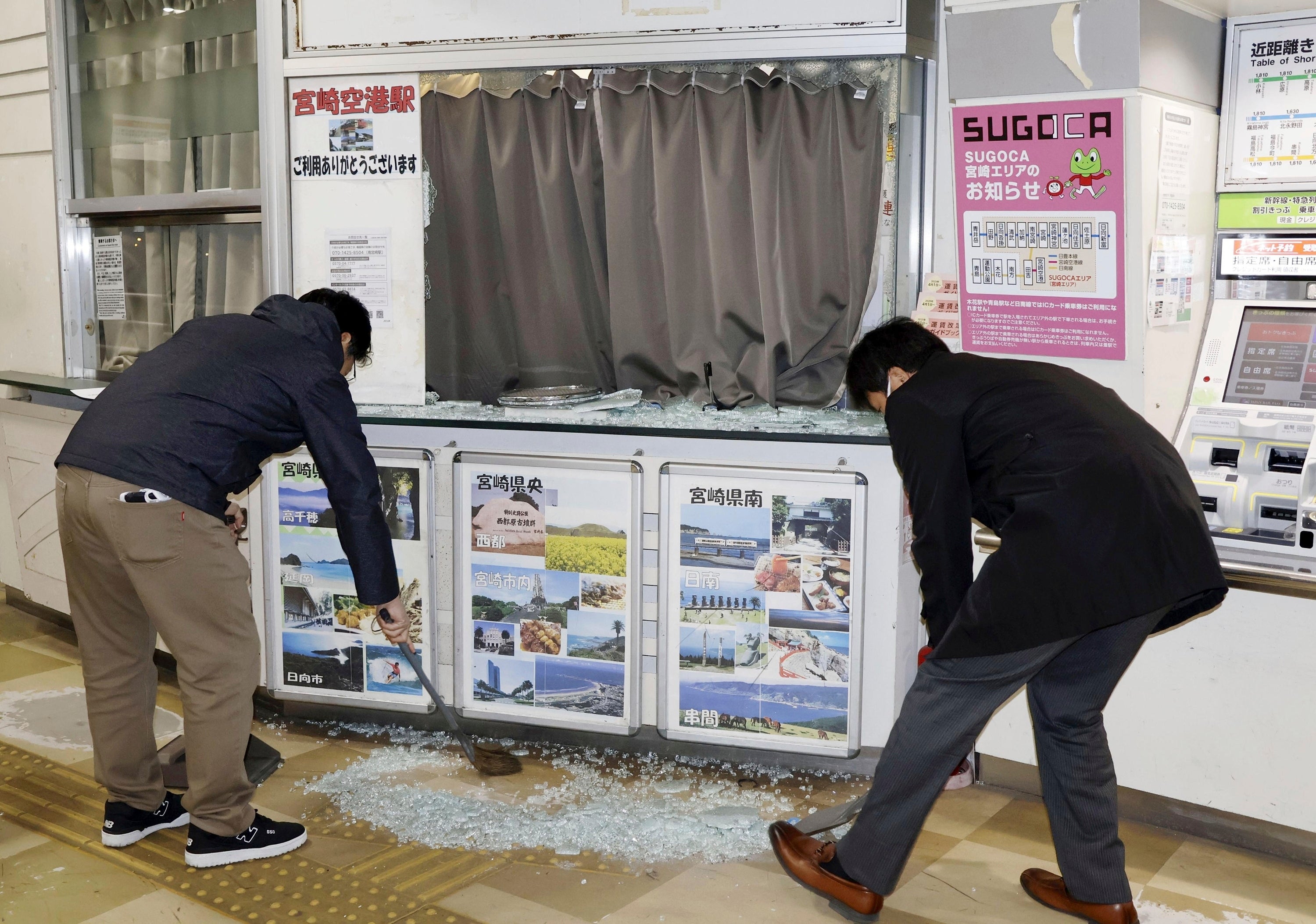 Tsunami alert lifted after magnitude 6.7 earthquake rattles southwestern Japan