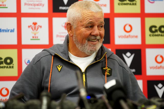 Warren Gatland is under huge pressure following a record 12-successive Test defeats (Ben Birchall/PA)