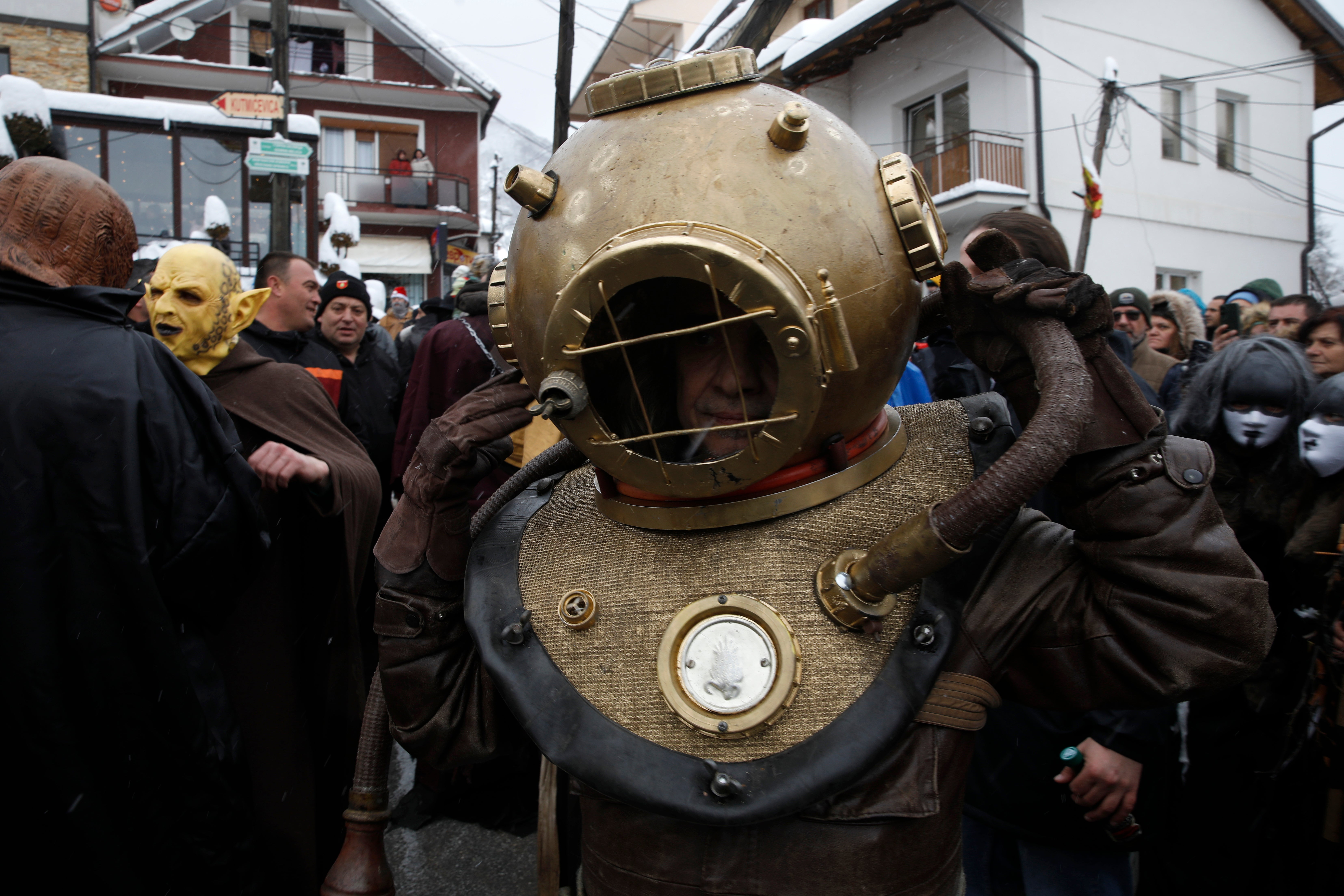 North Macedonia Vevcani Carnival