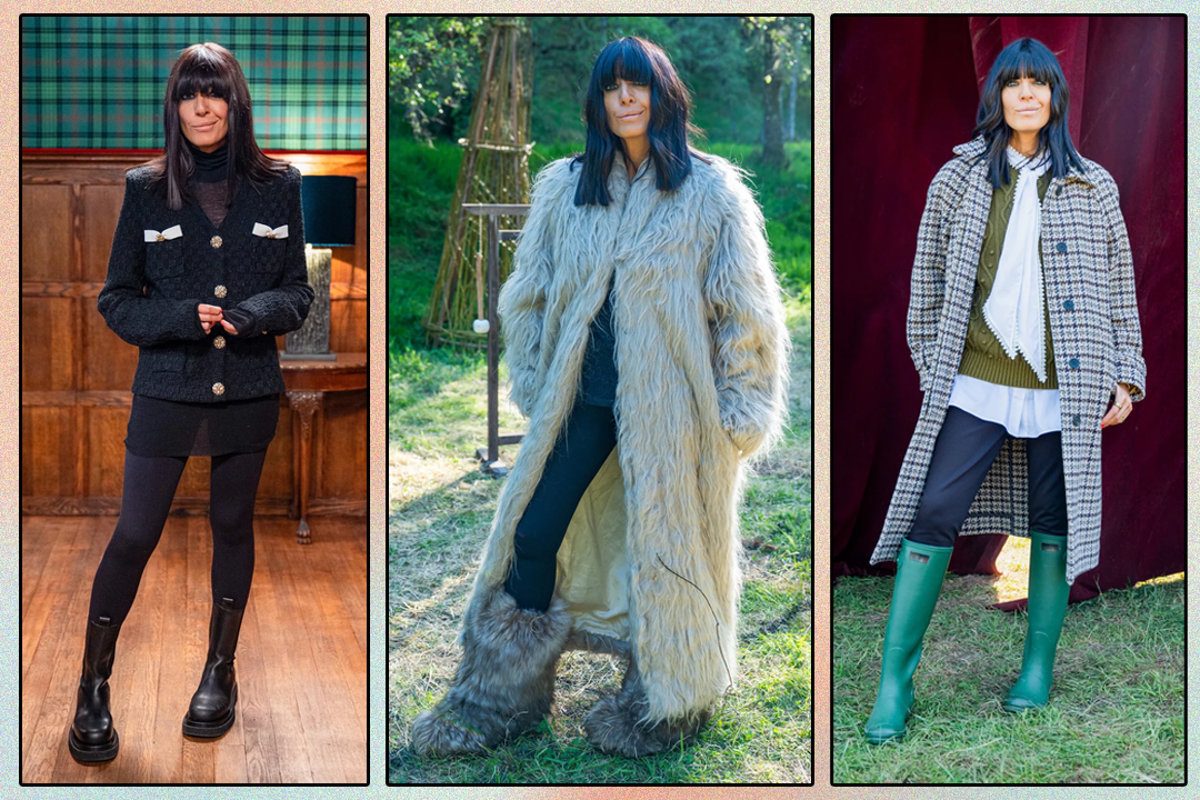 Claudia Winkleman’s best outfits from The Traitors so far, from knitwear to coats