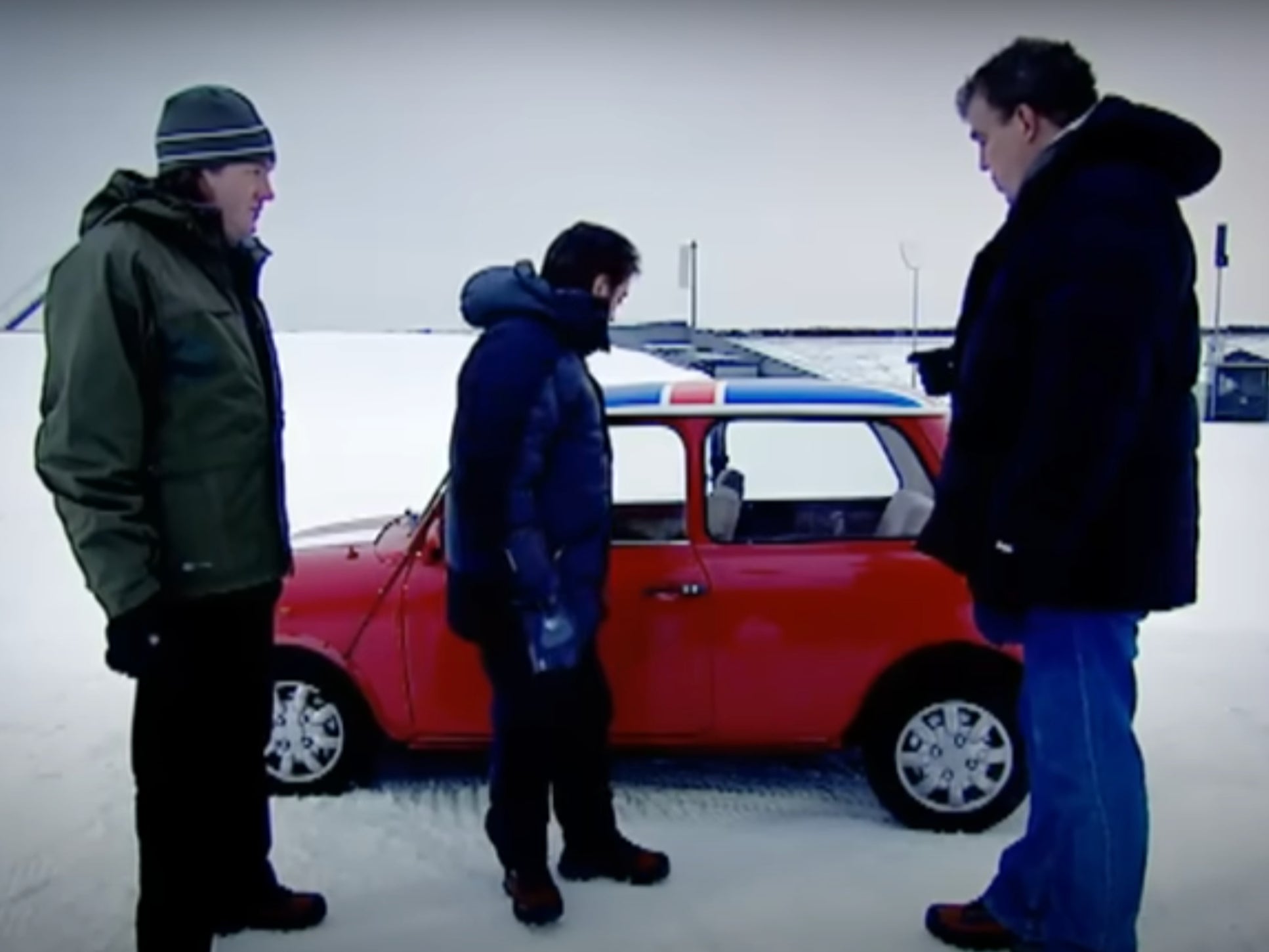 The Mini Cooper used in ‘Top Gear’s ski stunt in 2006 is among the vehicles being scrapped