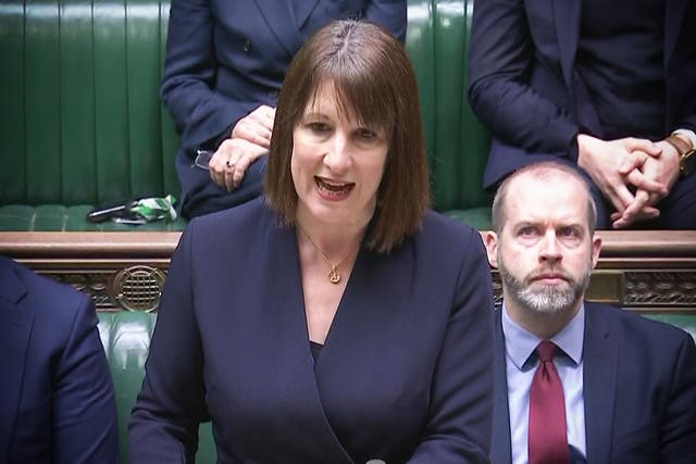 <p>Chancellor of the Exchequer Rachel Reeves faces questions from members in the House of Commons </p>