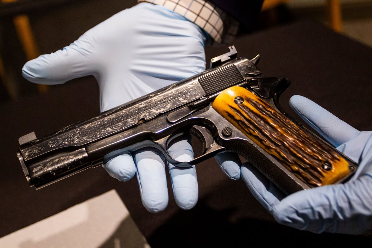 Al Capone called it his sweetheart. The pistol that saved his life is ...