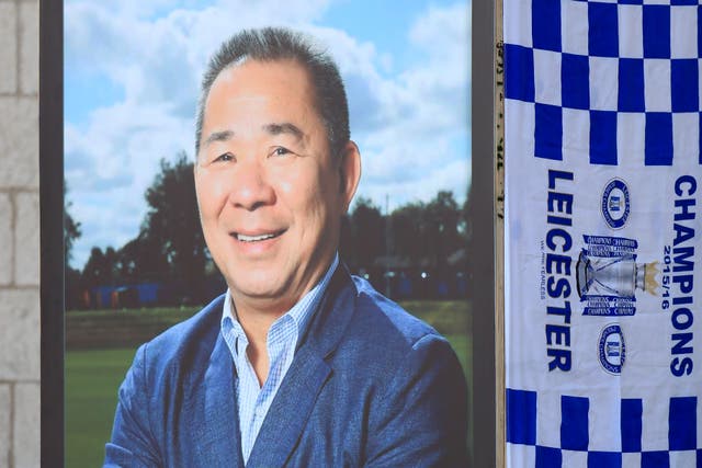 Vichai Srivaddhanaprabha and four others died in the crash (Mike Egerton/PA)