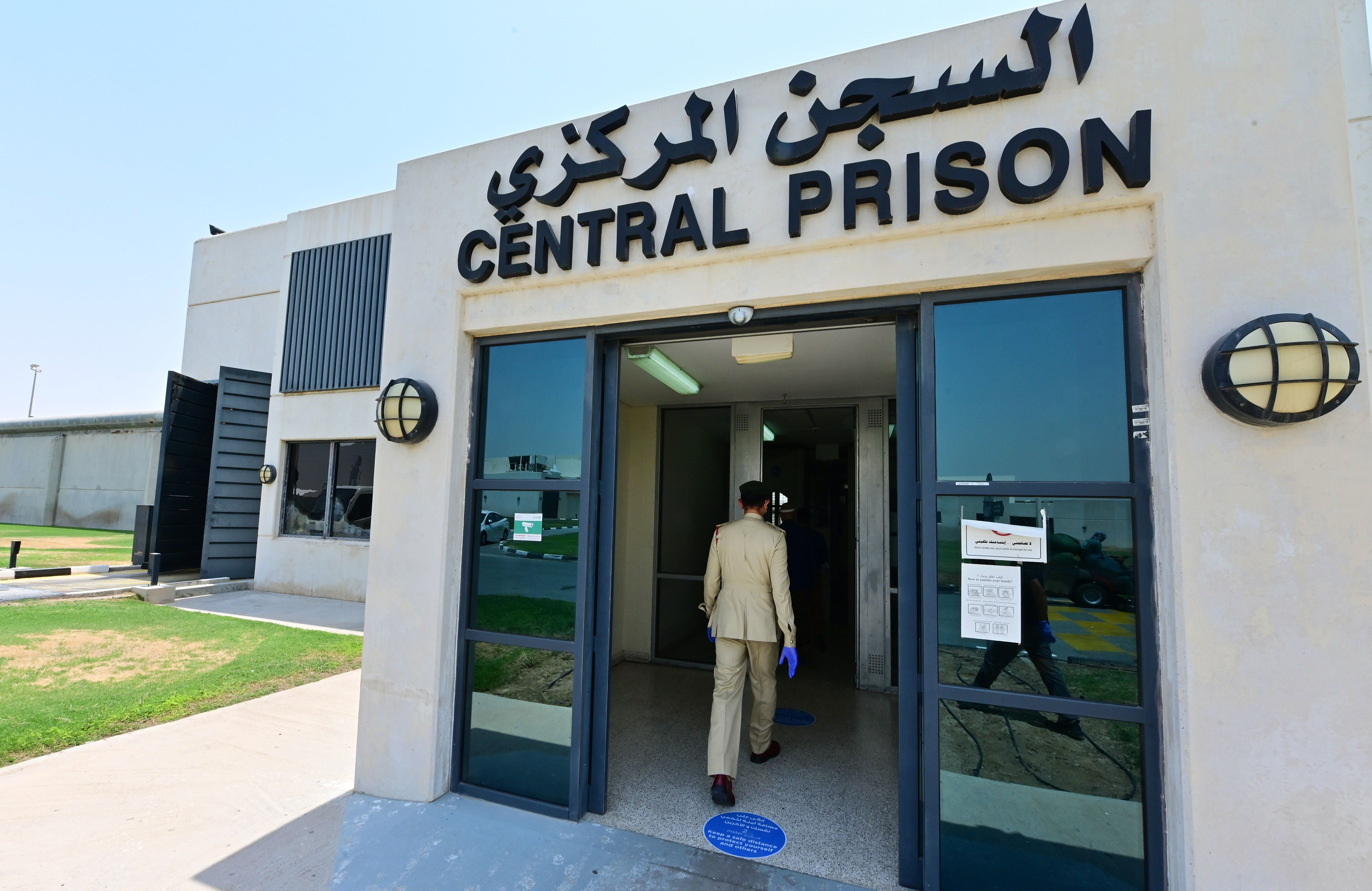 Mr Cornelius says conditions in Al Awir Central Prison have deteriorated significantly over the past months