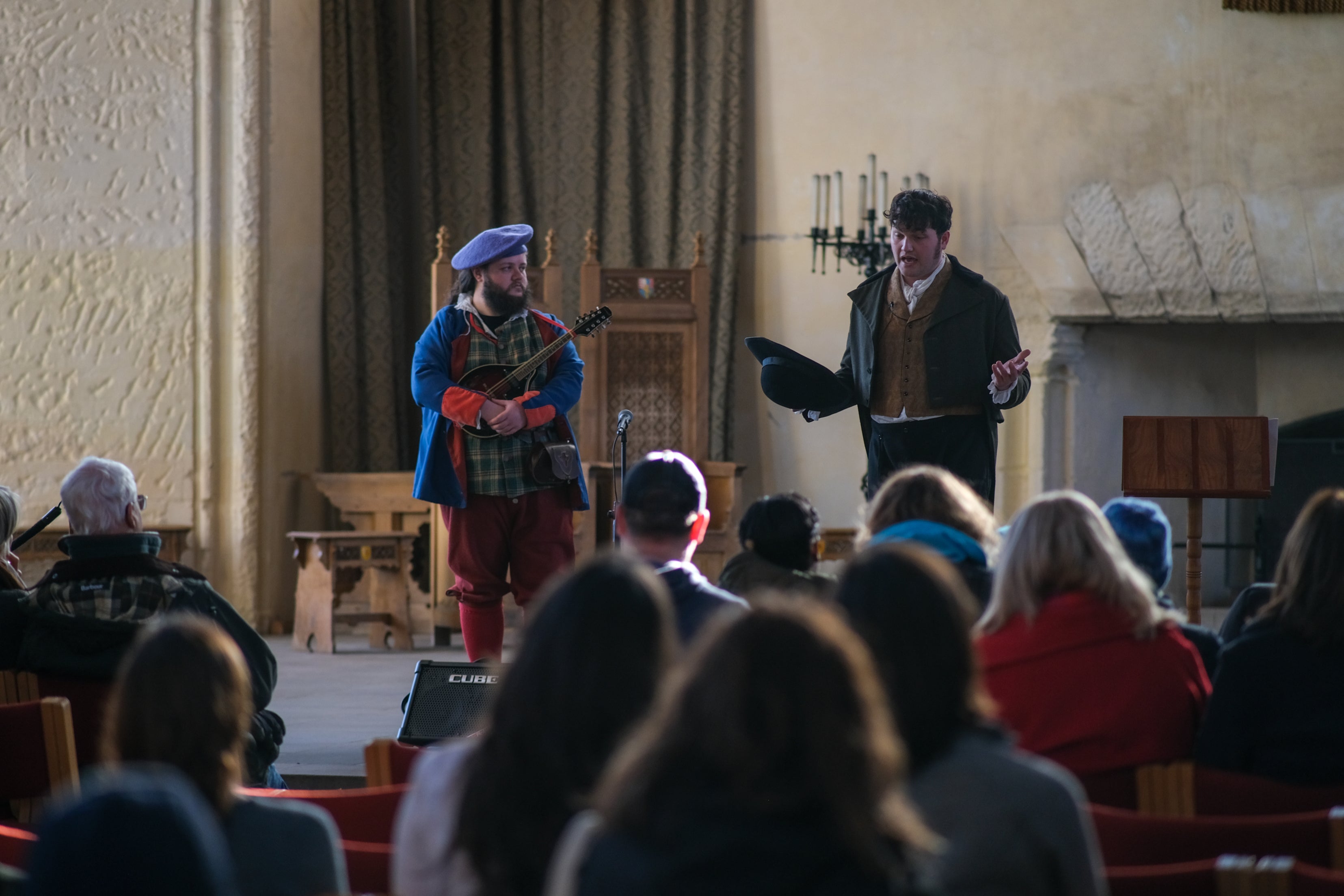 O próprio Robert Burns pode fazer uma aparição no Castelo de Stirling