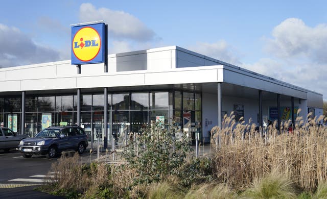 <p>Lidl has increased its market share over the past year (Andrew Matthews/PA)</p>