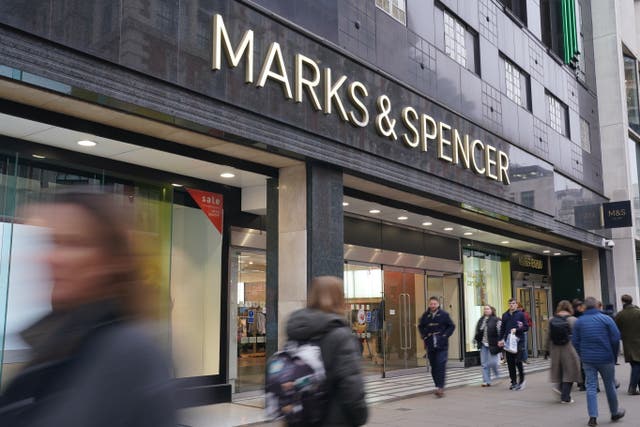 <p>Marks & Spencer have recalled two chicken products in Northern Ireland (Jonathan Brady/PA)</p>