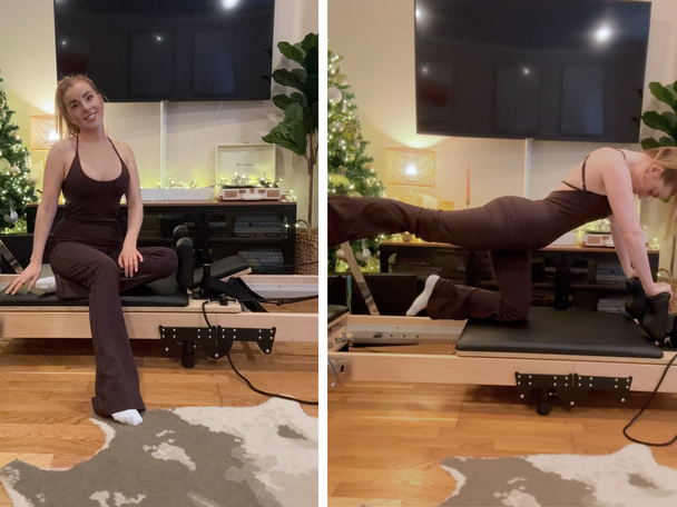 folding reformer Pilates machine