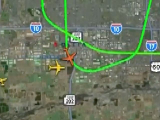 <p>A United plane and a Delta plane almost collided when both passenger planes were about to land at Phoenix Sky Harbor International Airport</p>