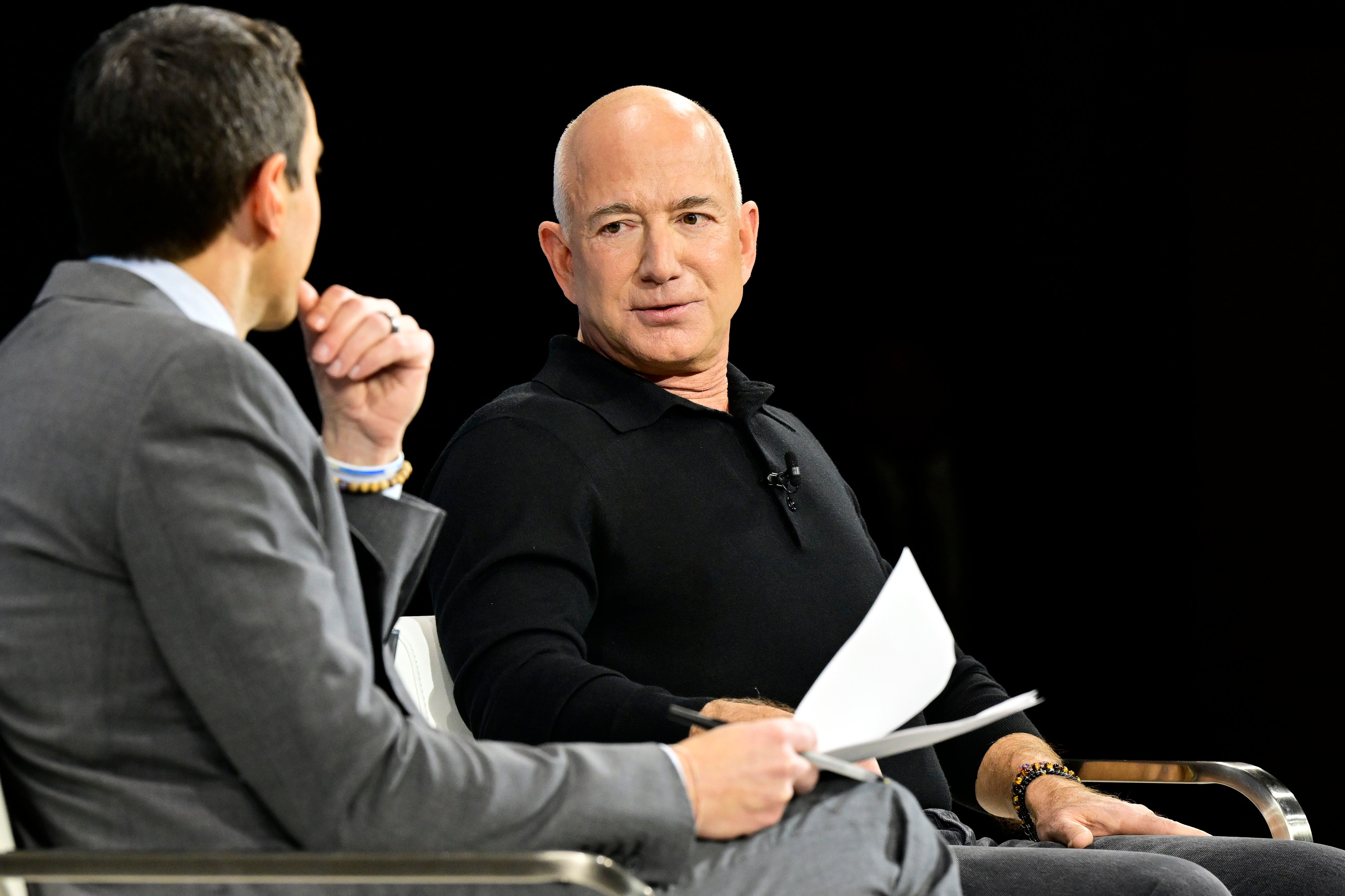 Amazon founder Jeff Bezos has been at loggerheads with his tech brethren over the years