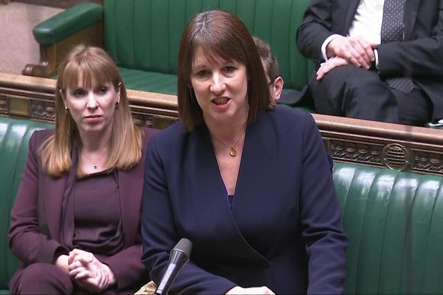 Chancellor of the Exchequer Rachel Reeves is sticking to her plan to kickstart economic growth (House of Commons/PA)