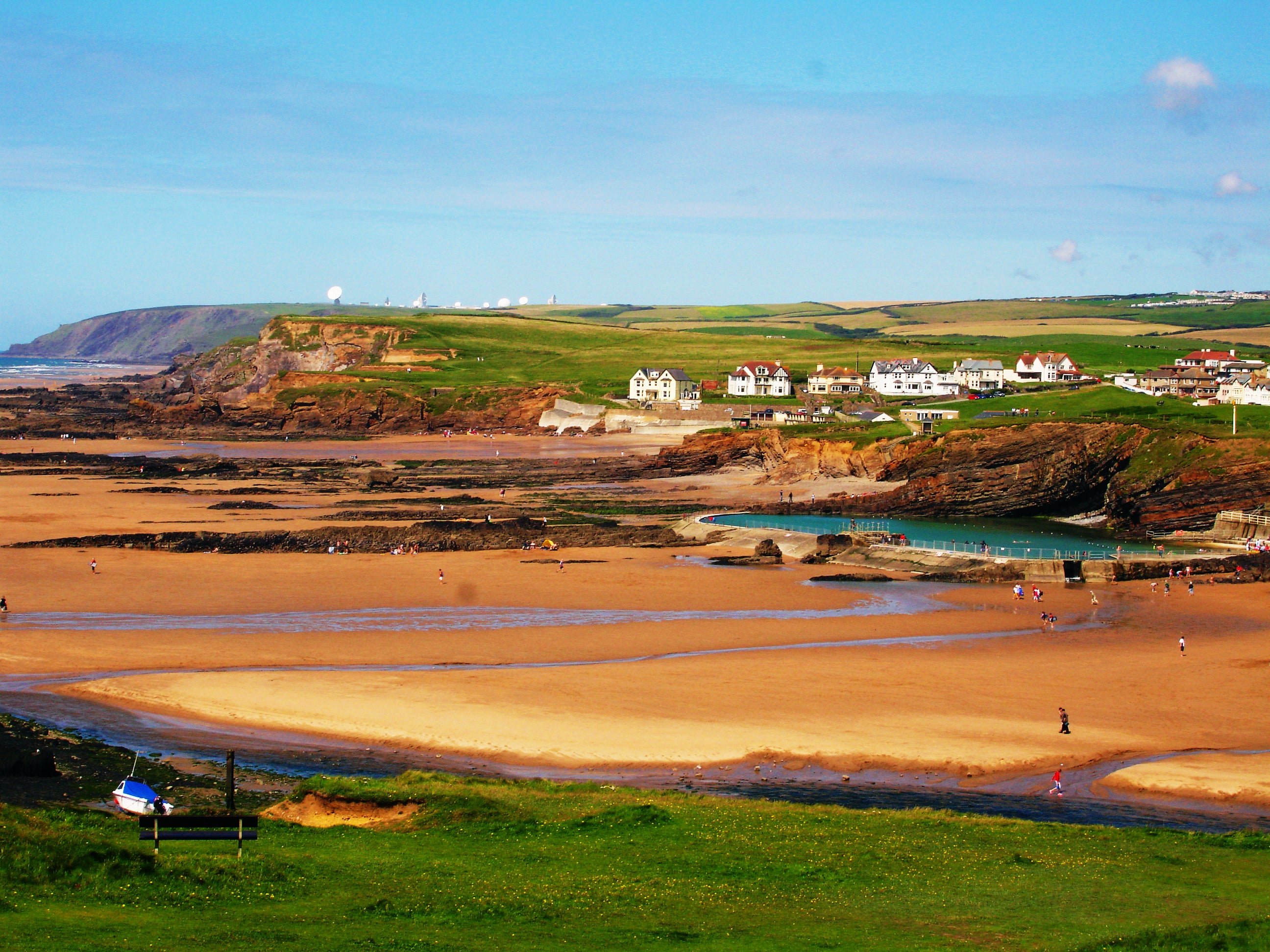 Summerleaze is a Blue Flag rated beach