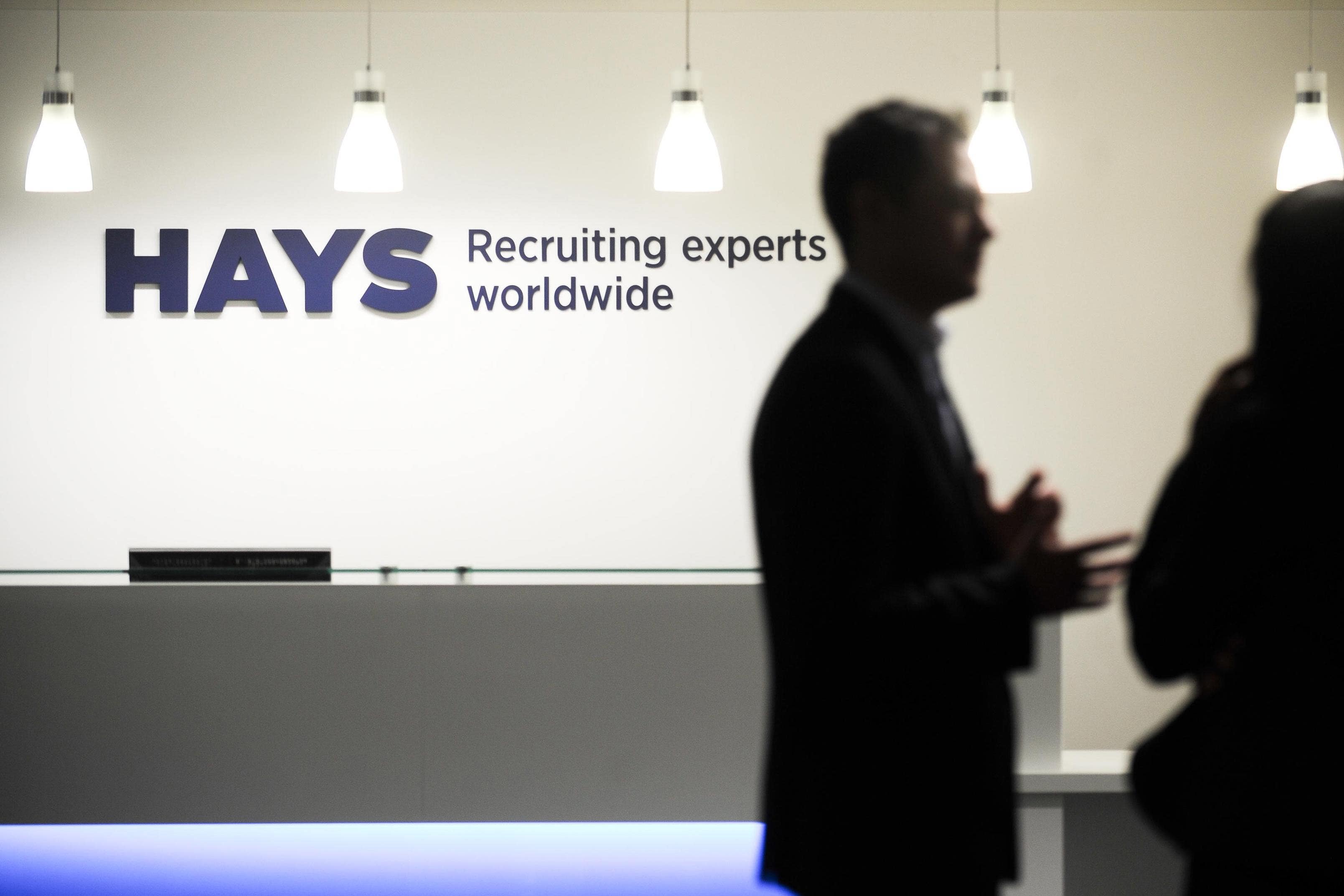 Hays warns over profits amid weaker recruitment market