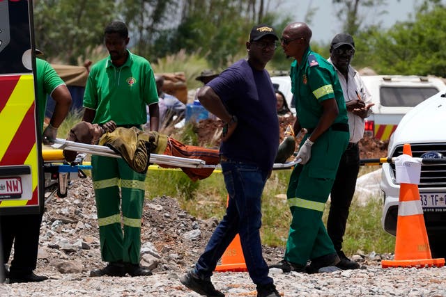 APTOPIX South Africa Miners Dead