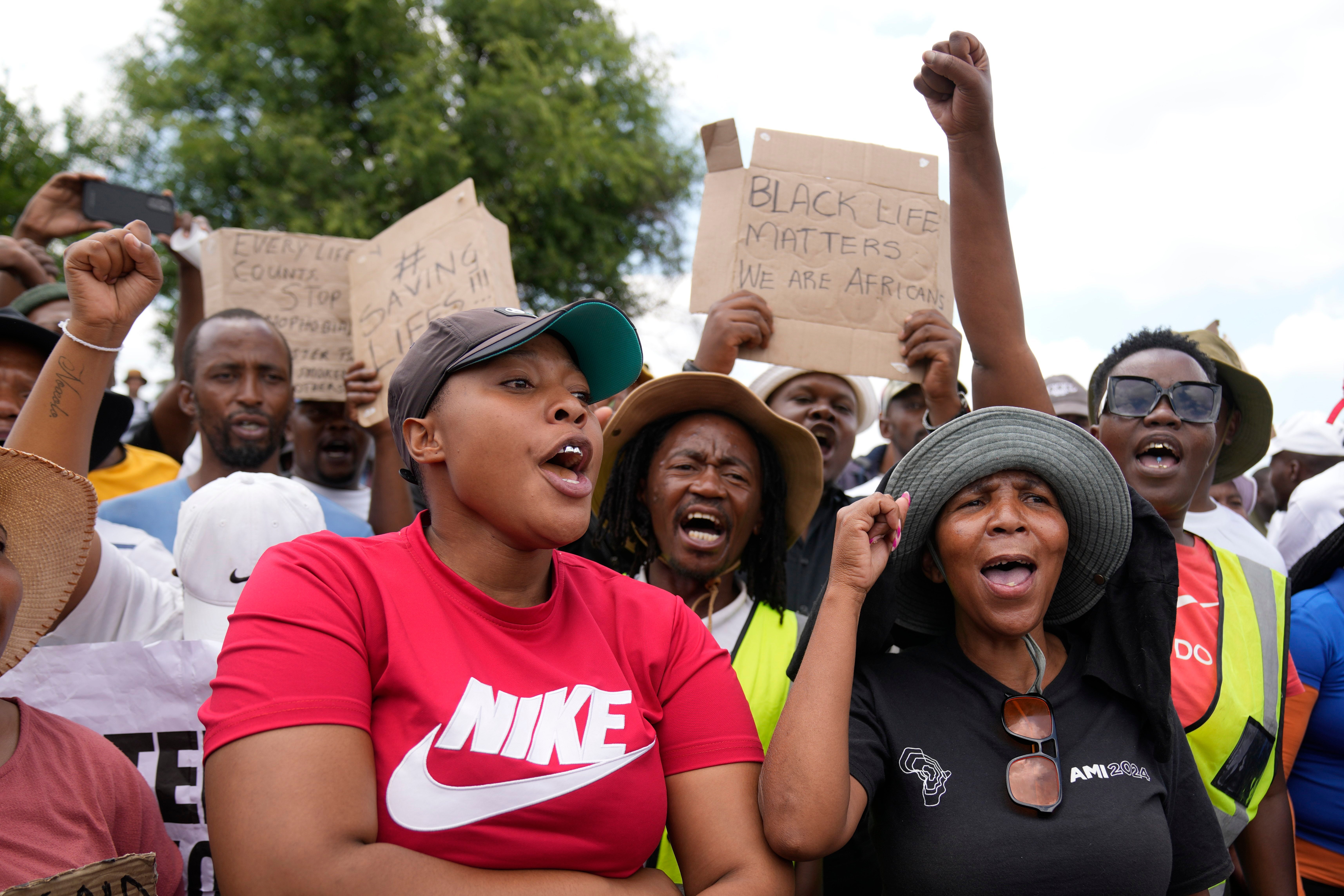 78 found dead in illegal South Africa gold mine - with hundreds still trapped