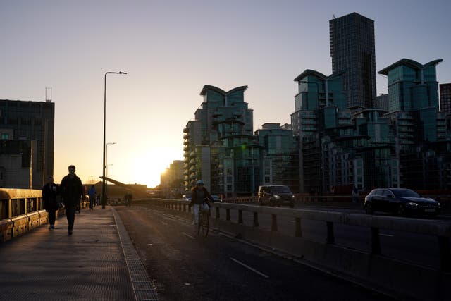 UK inflation unexpectedly slowed in December, according to new figures from the Office for National Statistics (Jonathan Brady/PA)