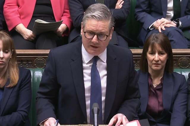 Sir Keir Starmer offered strong support to his Chancellor (House of Commons/UK Parliament)