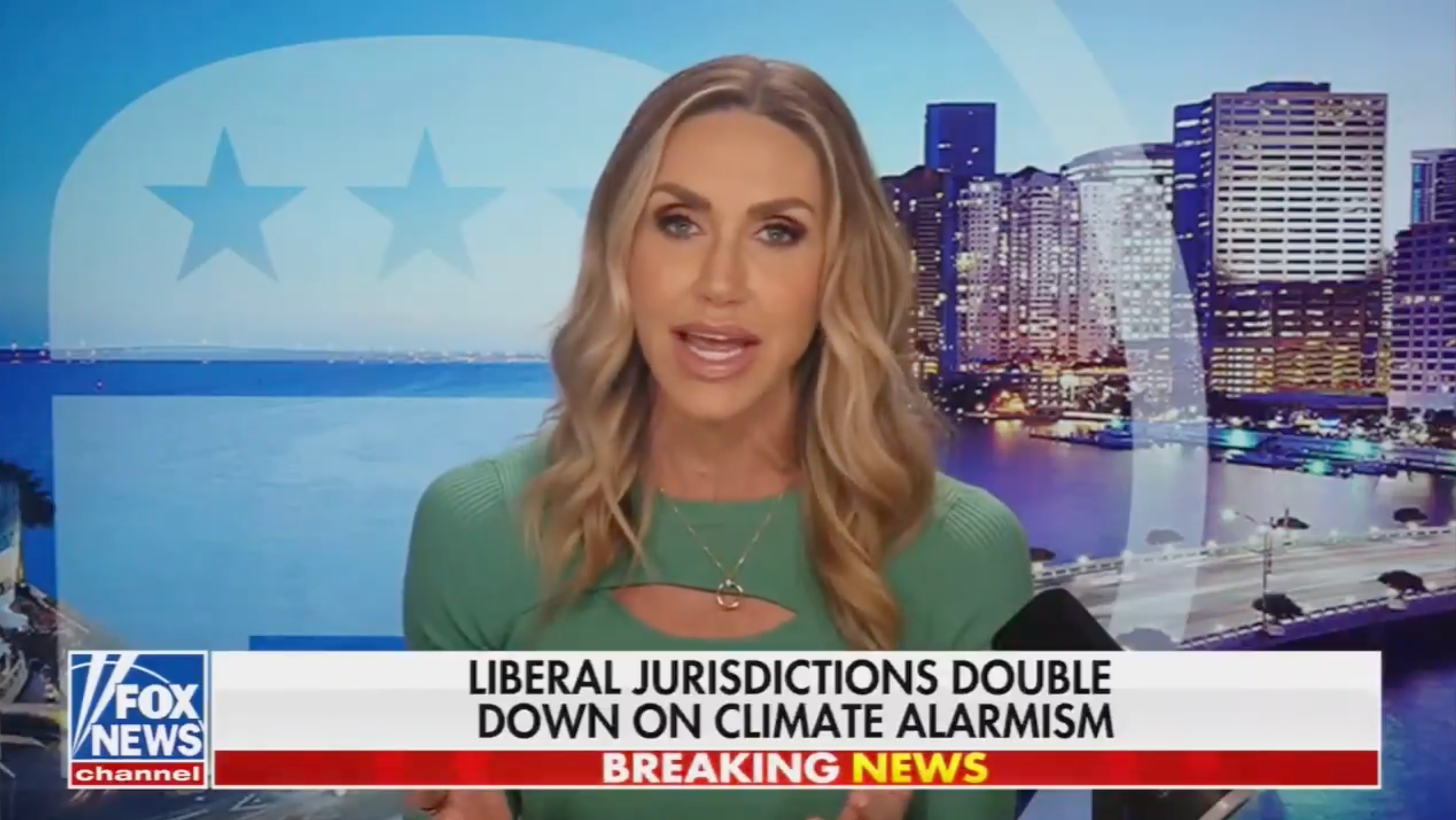 Lara Trump eviscerated online after asking ‘how climate change is the reason’ for devastating LA fire conditions