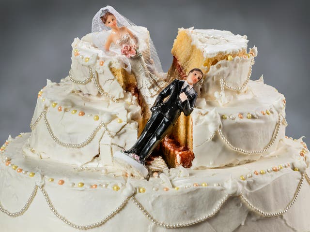 <p>Experts found the risks of being overweight increase for both sexes when married</p>