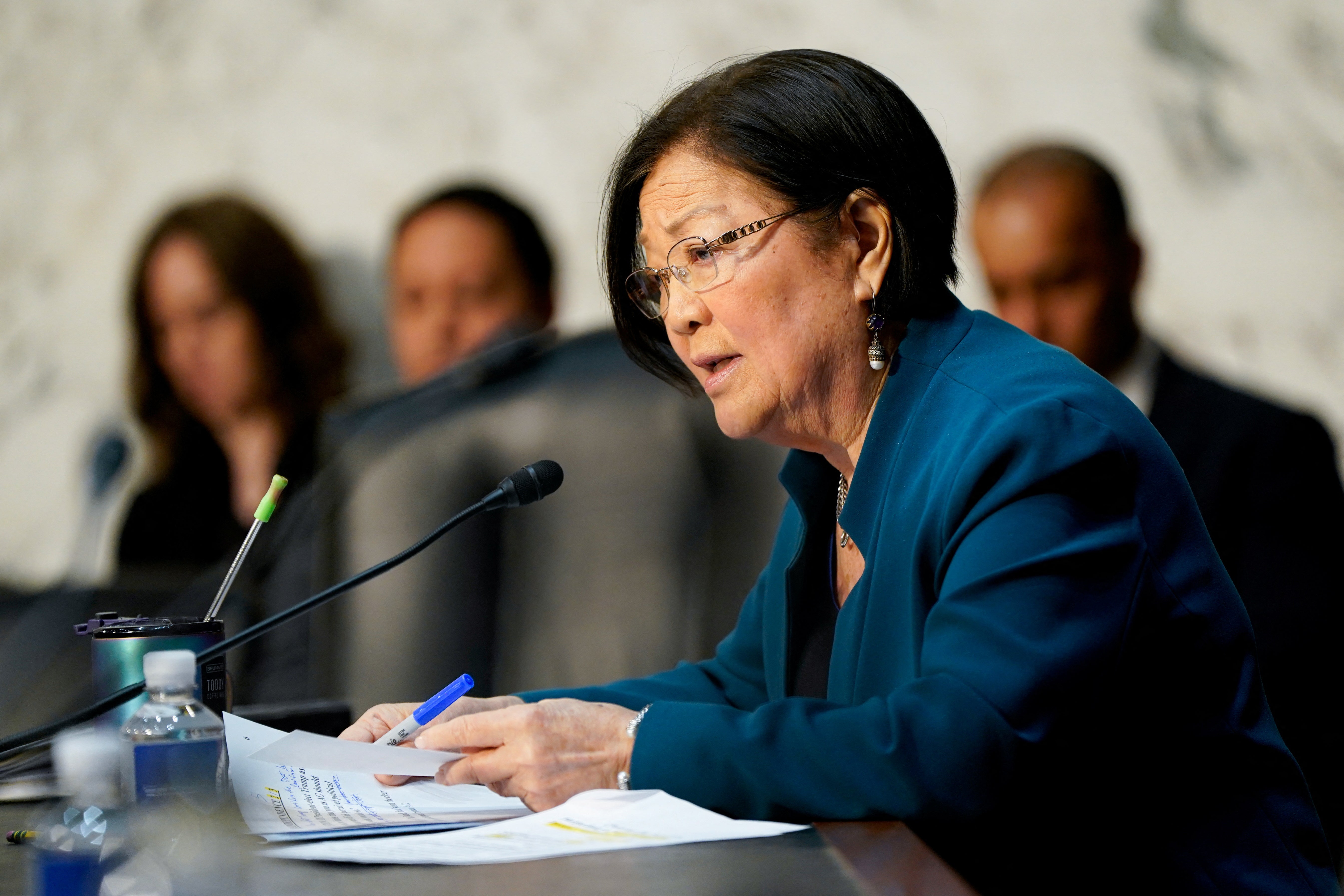 Senator Mazie Hirono told Pam Bondi that her refusal to explicitly say Trump lost in 2020 is ‘disturbing’