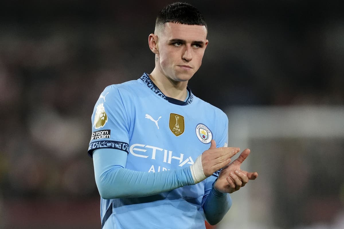 Phil Foden turns attention to top four with Man City’s title chances ‘done’