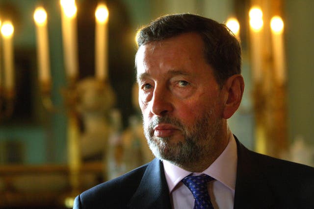 Former home secretary David Blunkett (Rui Vieira/PA)