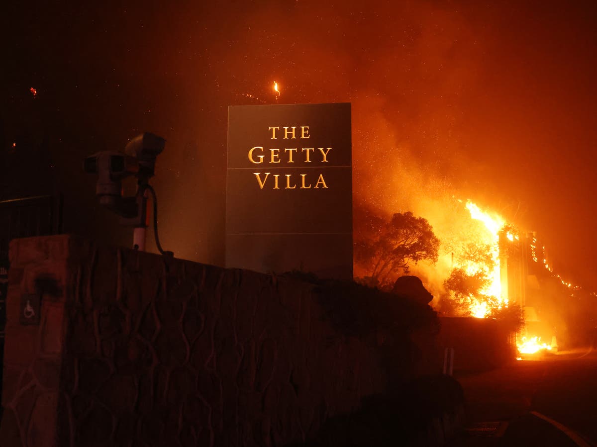 How the Getty Museum survived LA wildfires as the super-rich take note