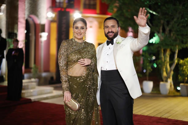 Kareena Kapoor and Saif Ali Khan at the Red Sea International Film Festival in 2022 in Jeddah, Saudi Arabia