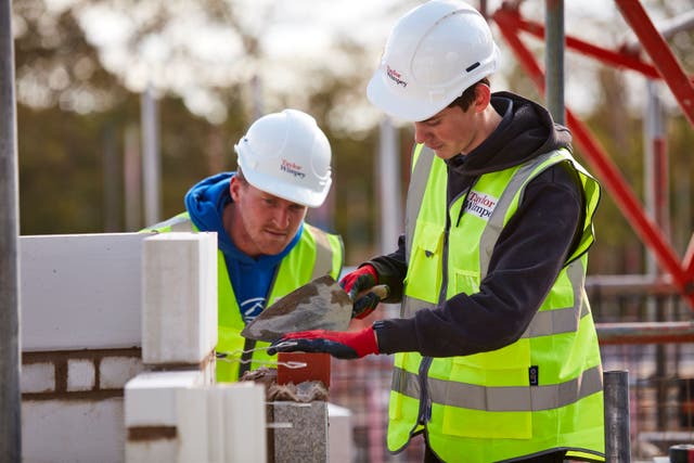 House builder Taylor Wimpey has cautioned over pressure on construction costs this year (Taylor Wimpey/PA)