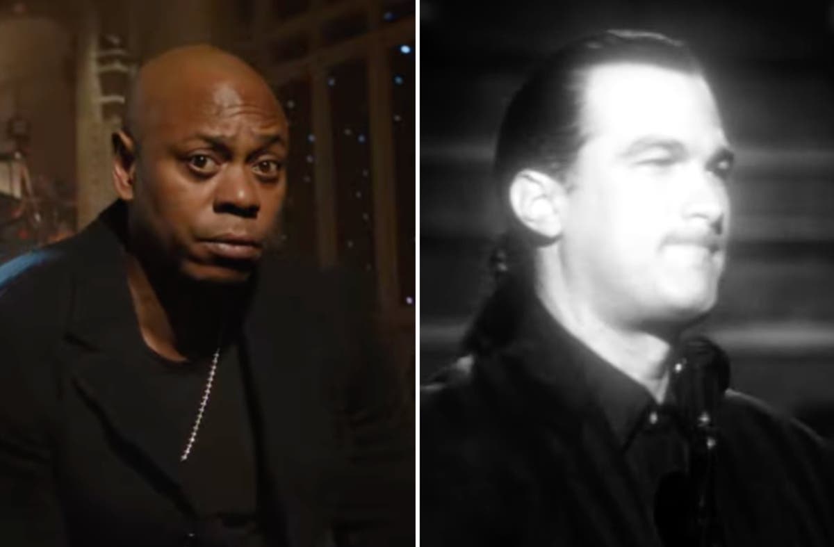 Steven Seagal mocked in SNL promo teasing Dave Chappelle’s return