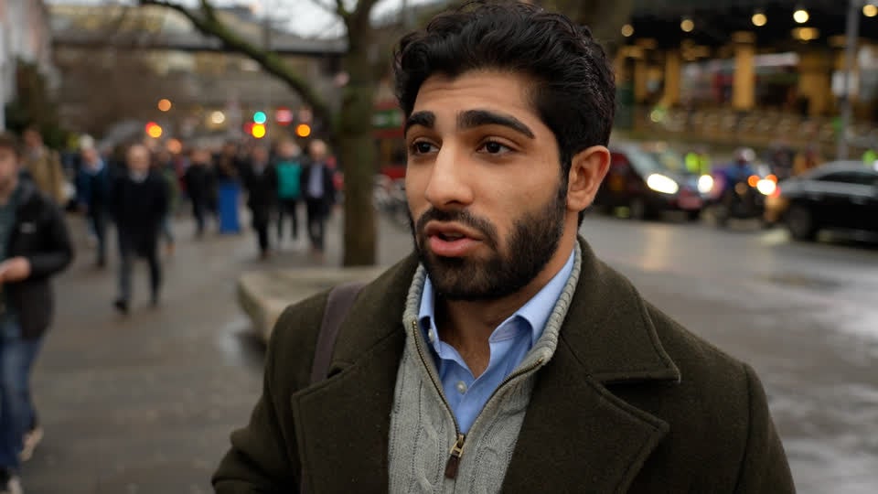 <p>"The bombings have stopped," says 24-year-old consultant Shiv Khiroi.</p>