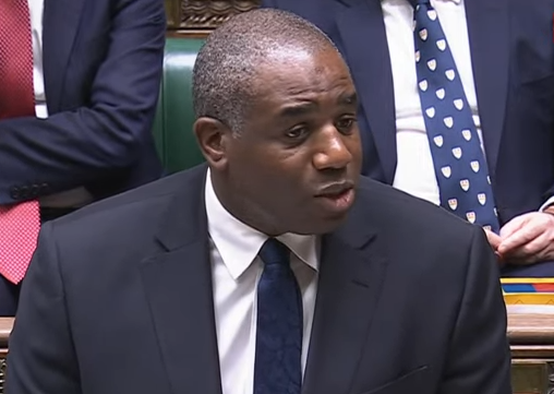 David Lammy has told Gazans ‘we are with you’ after 15 months of being ‘trapped in hell on earth’