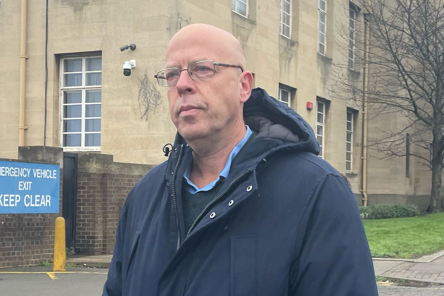 Former Northampton Town chairman David Cardoza leaves Northampton Magistrates Court after appearing before a judge charged with conspiracy to commit fraud (Matthew Cooper/PA)