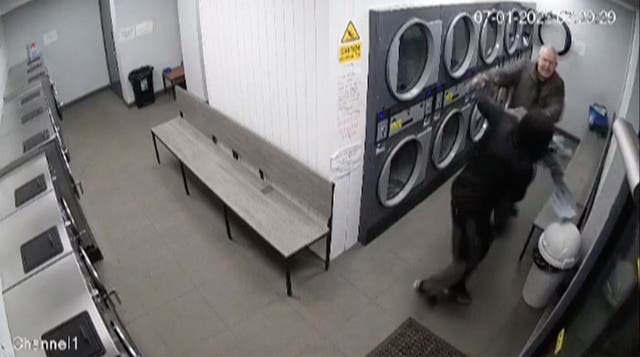Britain Laundry Mugger