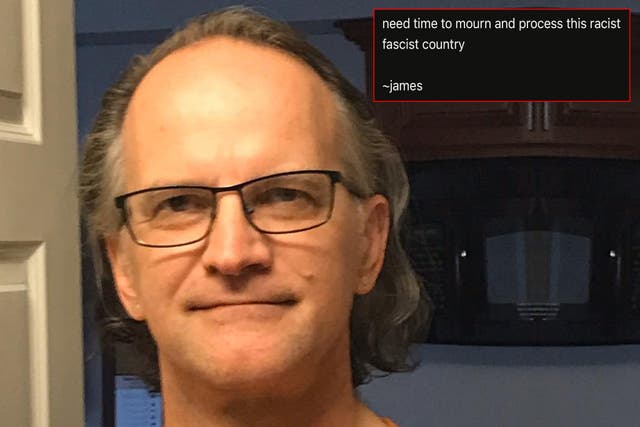 <p>Professor James Bowley,62, was fired from his job at Millsaps College in Jackson, Mississippi after expressing his disappointment at the US 2024 Election result </p>