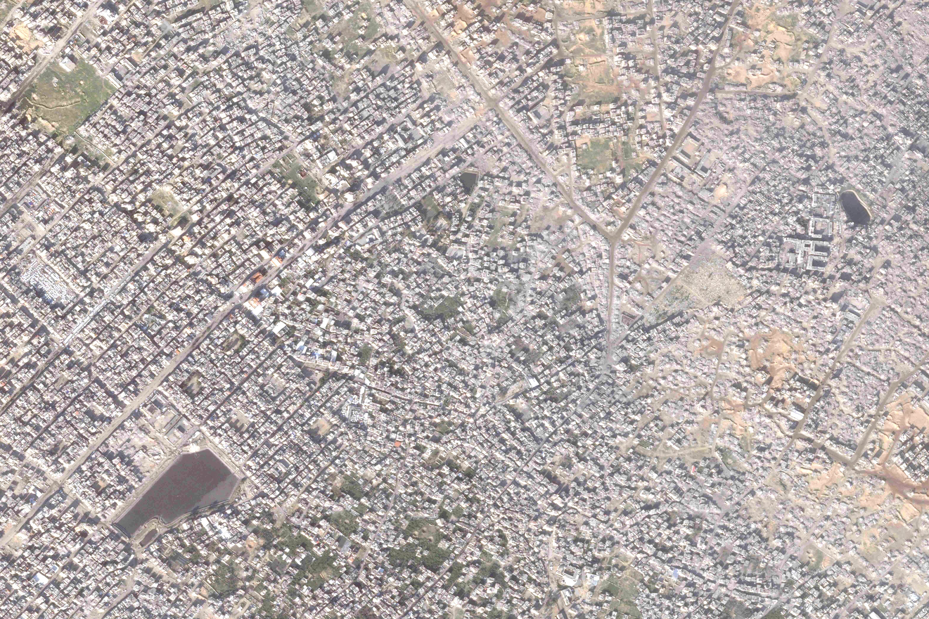 Mideast Wars Gaza Before and After