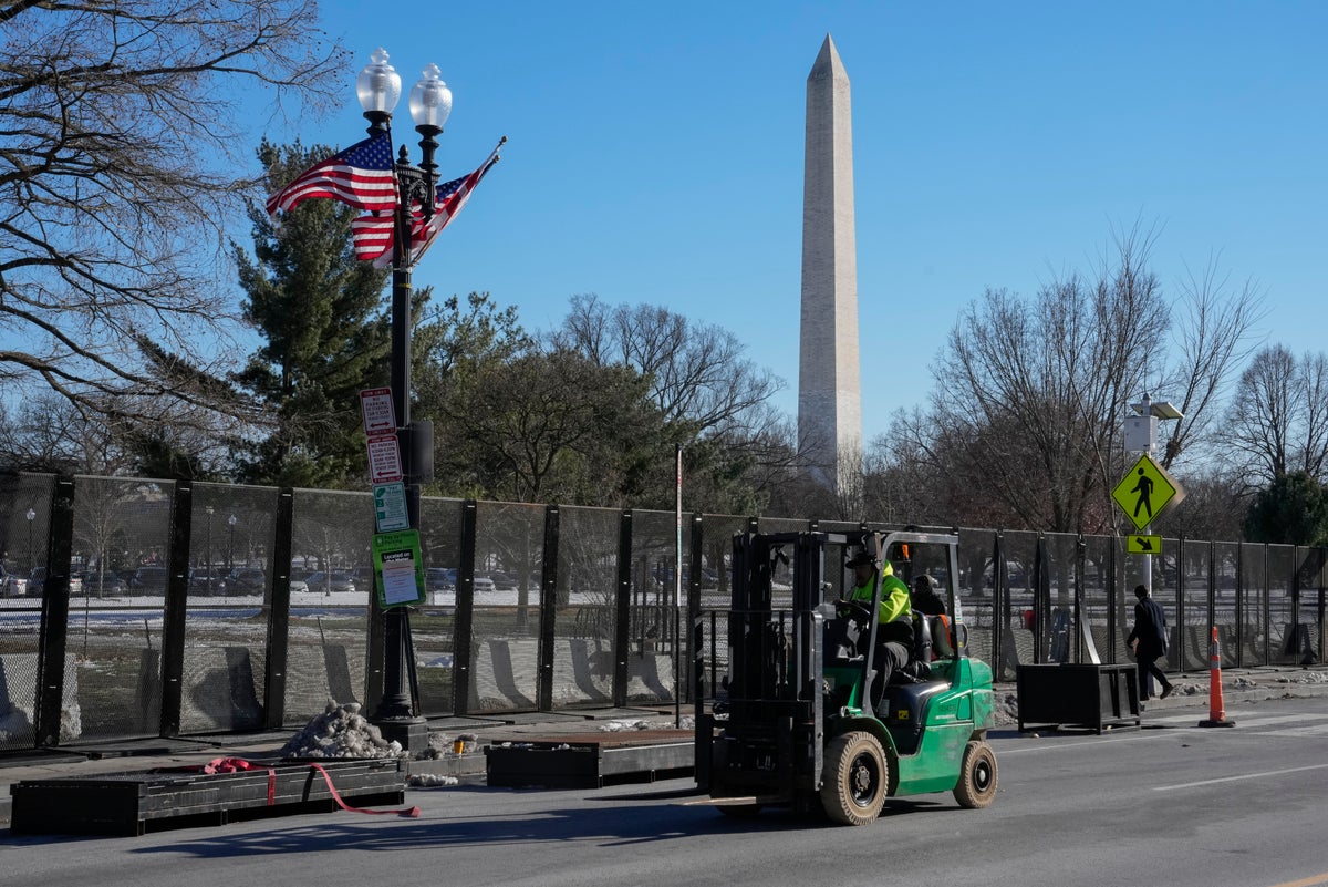 Preparations underway at The White House ahead of Trump’s inauguration