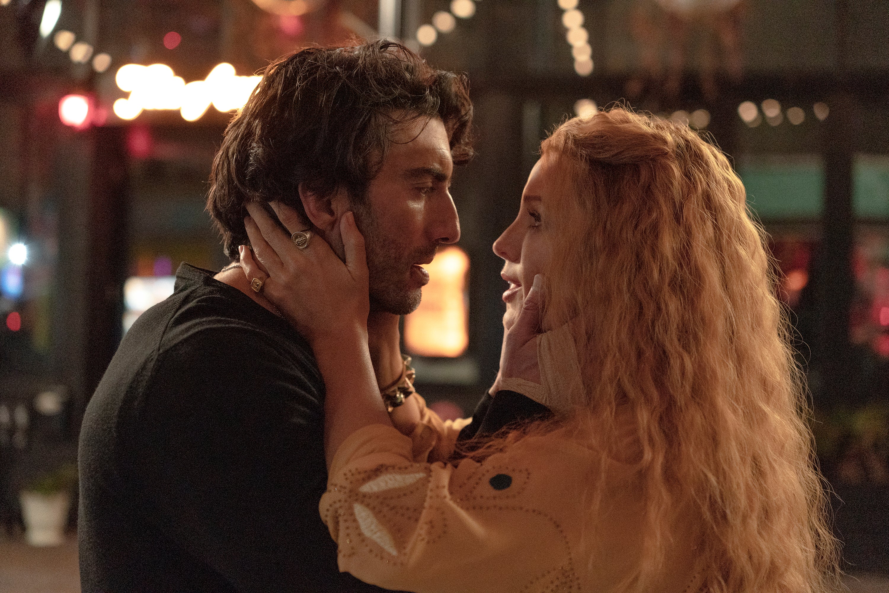 Justin Baldoni e Blake Lively em 'It Ends With Us'