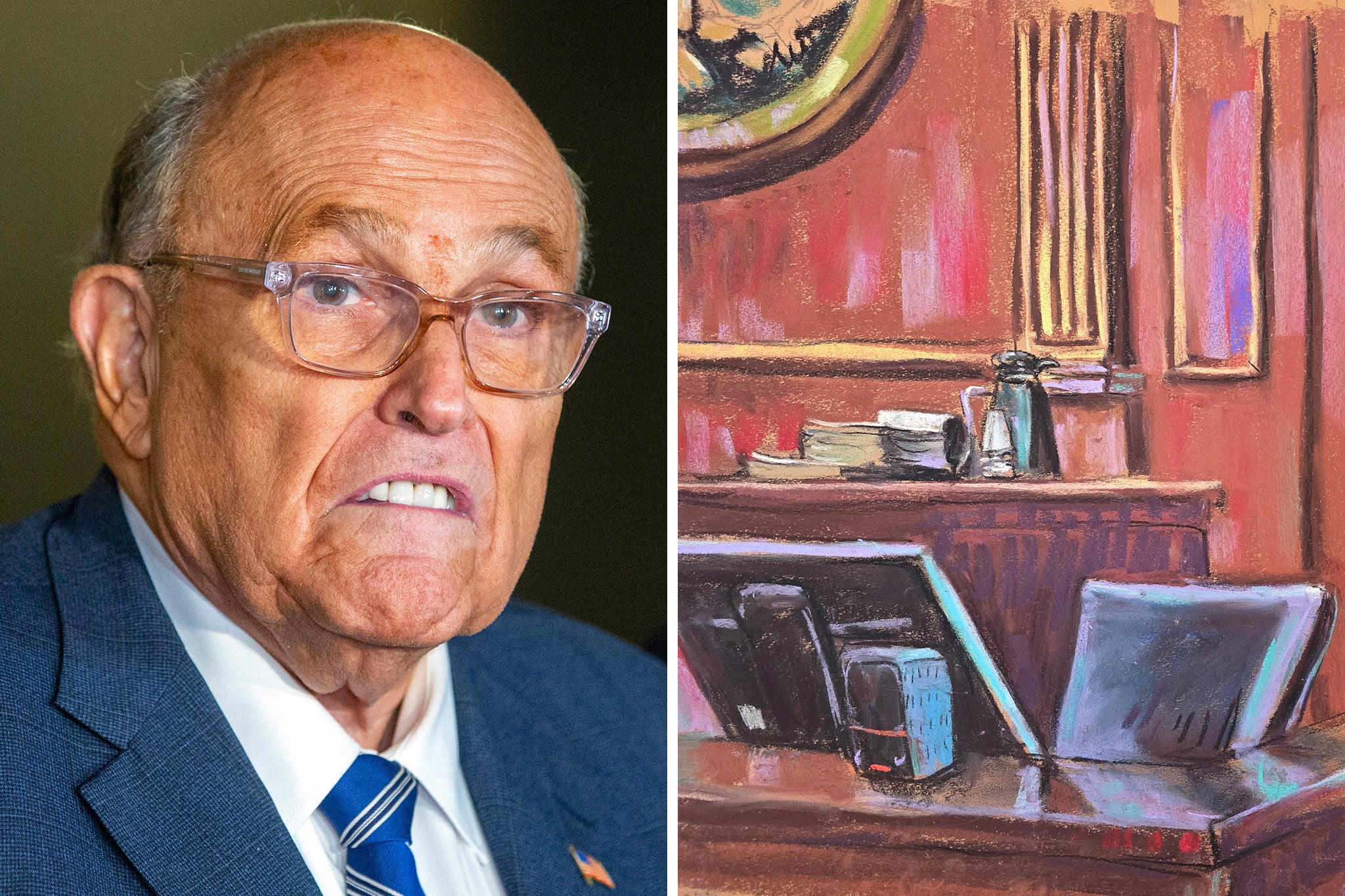 Rudy Giuliani reached a settlement with defamed election workers after he failed to show up to a trial on January 16 to determine if his Florida condo and World Series rings can be seized.