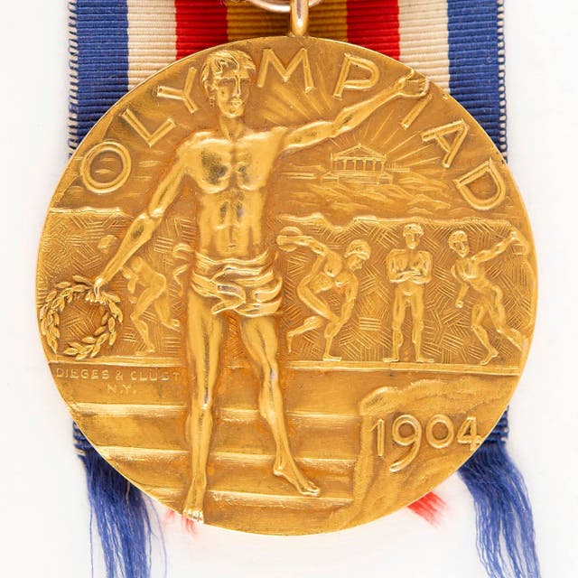 1904 Olympic Gold Medal-Auction